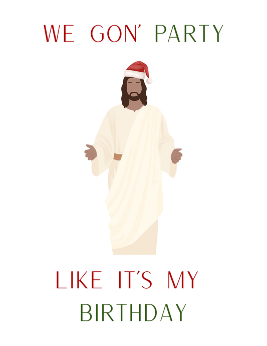 Big J Birthday - Greeting Card