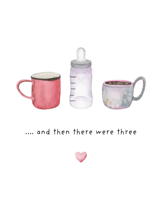 And then there were three - Greeting Card