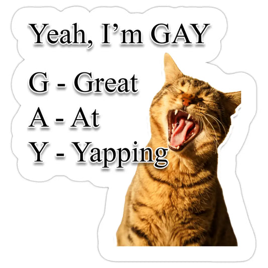 ’Yeah I’m Gay’ Sticker